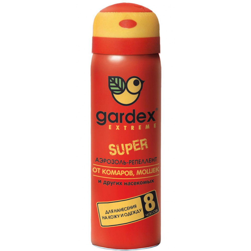 gardex extreme super аэрозоль-репеллент от комаров и других насекомых 80мл